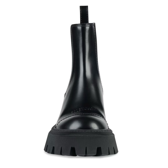 BALENCIAGA Women’s Tractor 20 MM Black Ankle Boots Size 35 - US Size 5 - Picture 5 of 16